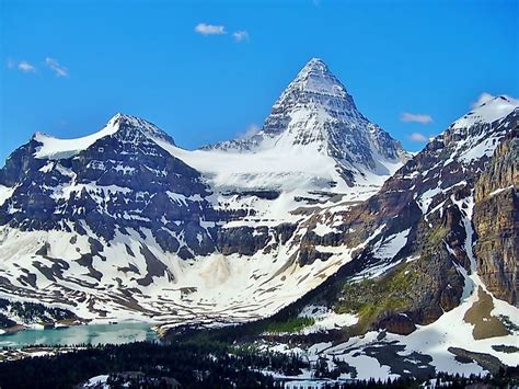 The Tallest Mountains In Alberta Worldatlas