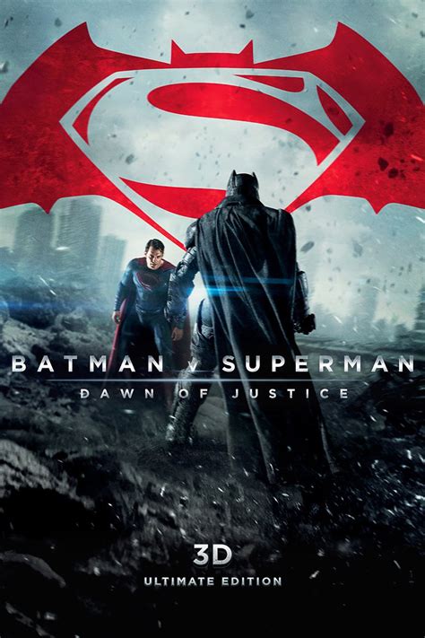 Batman V Superman Dawn Of Justice 2016 Poster Dceu Dc Extended