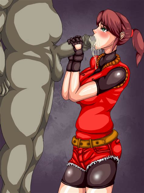 Rule 34 Censored Claire Redfield Female Human Male Resident Evil