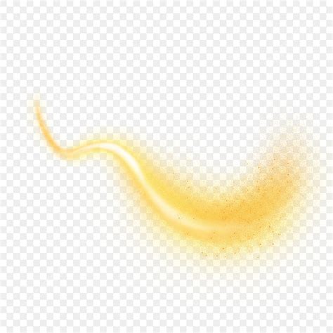 Glitter Light Effect Png Picture Realistic Golden Glitter Wave Light