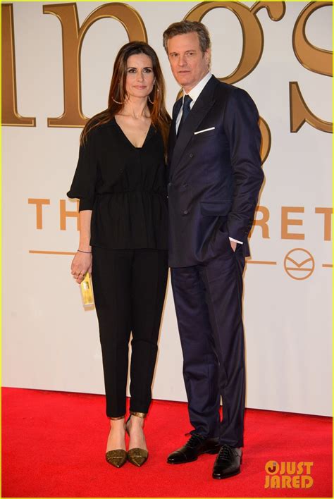 Colin Firth Taron Egerton Suit Up At Kingsman The Secret Service