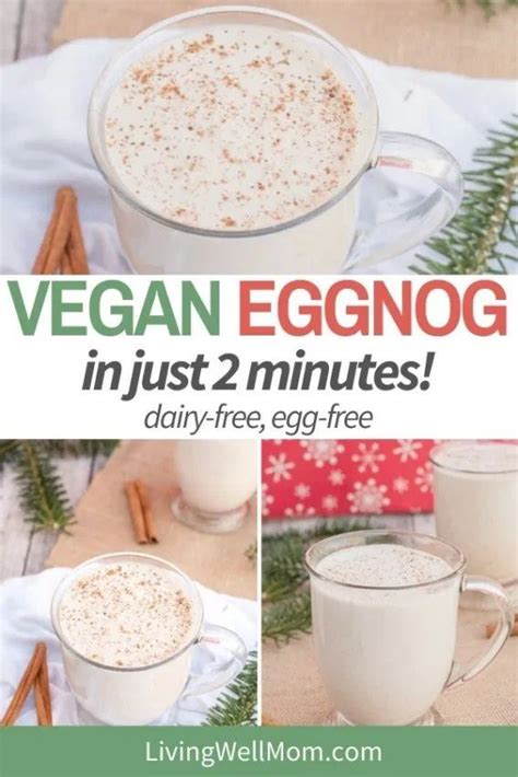 Vegan Eggnog In Just 2 Minutes Dairy Free Egg Free
