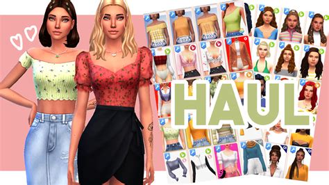 The Sims 4 Maxis Match Cc Haul 4 Male Female Skin Details Vrogue
