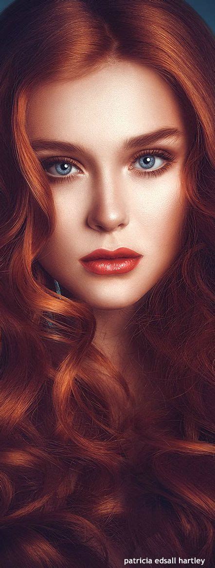 ️ Redhead Beauty ️ Hair Wedding Makeup Redhead Beautiful Eyes