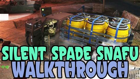 Silent Spade Snafu 2nd Mission Walkthrough 🞔 No Commentary 🞔 Ghost