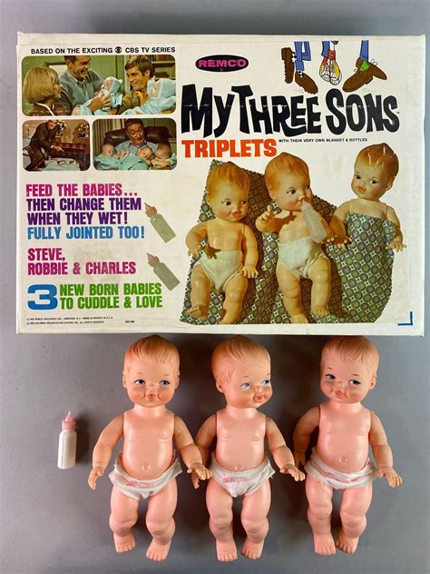 Remco My Three Sons Triplets Dolls 0190 On Nov 07 2021 Matthew