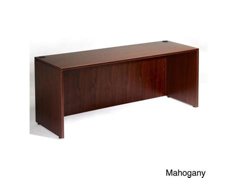 Boss 60 Inch Cherry Or Mahogany Finished Desk Shell