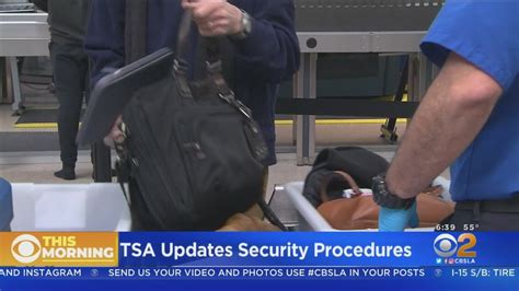 tsa releases updated airport security procedures youtube