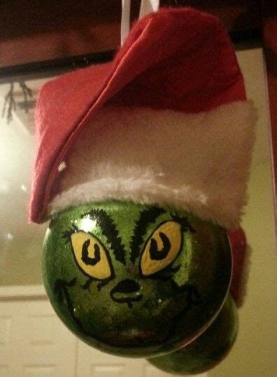 A homemade christmas ornament the family can make together based on dr. Grinch glitter ornament (With images) | Christmas crafts, Glitter ornaments, Crafts