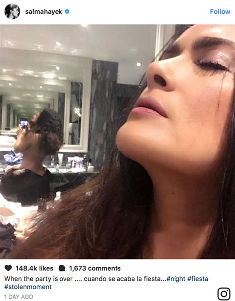 Salma Hayek Gets Wet And Wild As She Flaunts Figure In SERIOUSLY Steamy Shower Snap