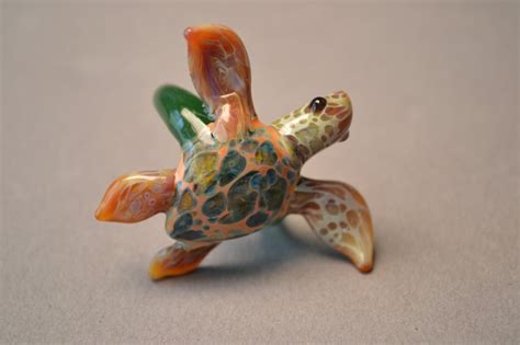 Hawksbill Natural Green Sea Turtle Jewelry Ocean Beach Ring Etsy