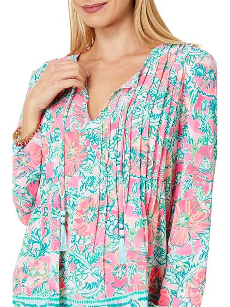 Lilly Pulitzer Ellie Tunic Dress Multi Too Much Bubbly Free Shipping