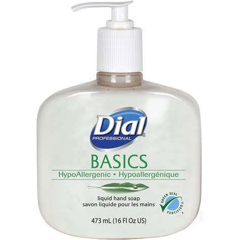 Dial Professional Dial Liquid Hand Soap Hypoallergenic 16 Fl Oz 12