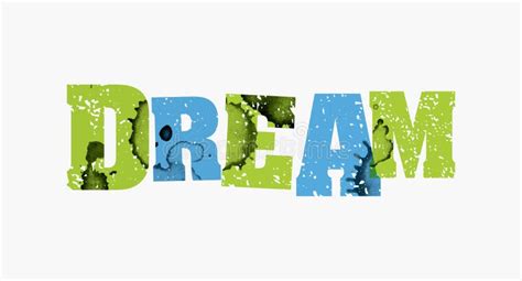 Dreams Concept Word Art Illustration Stock Vector Illustration Of