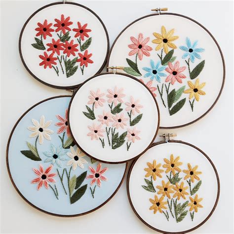 15 Modern Embroidery Patterns Ready For You To Download And Sew