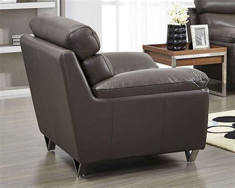 4.4 out of 5 stars. Modern Leather Chair in Grey Color ESF8049C