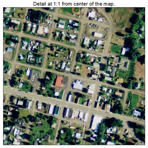 Aerial Photography Map Of Wallowa Or Oregon