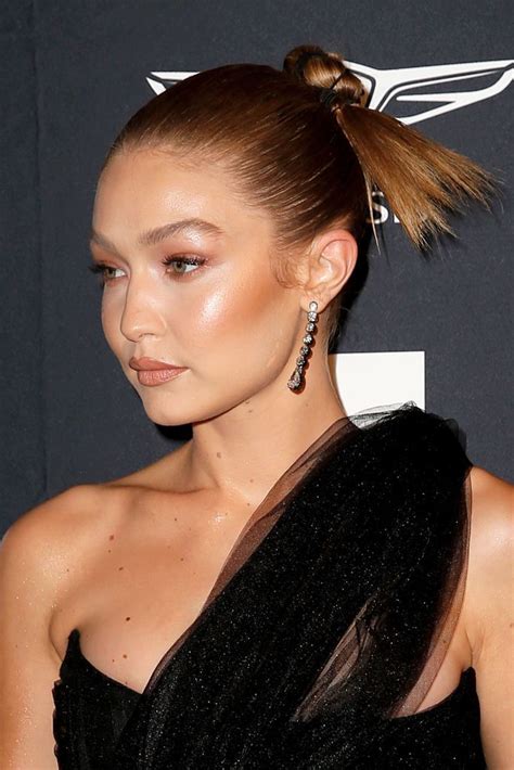 Gigi Hadid Attends The Harpers Bazaar Celebrates Icons By Carine