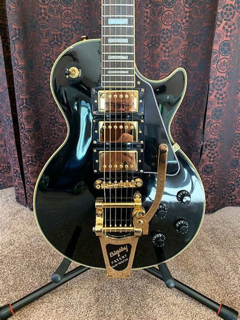 Epiphone Les Paul Black Beauty 3 Pickup With Bigsby 2015 Reverb