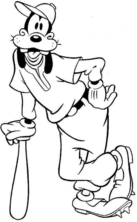 Goofy Cartoon Coloring Pages Download And Print For Free