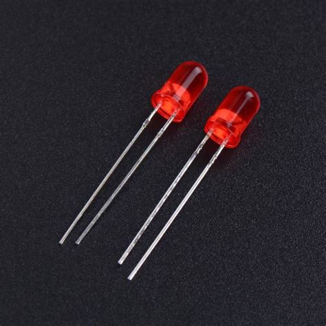China Red 5mm Round Diffused Led Diode Led Bulb Light Emitting Diodes