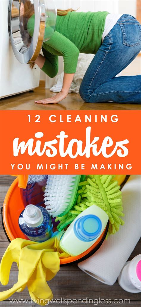12 cleaning mistakes you might be making and how to fix them