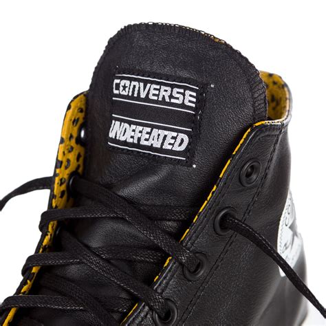 Converse X Undefeated Chuck Taylor 1970 Hi In Blackgold For Men Lyst