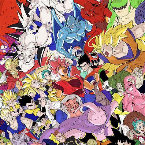 Goku (dragon ball evolution) vs superman (smallville) goku (evolution) goten. Every Dragon Ball Character, Together