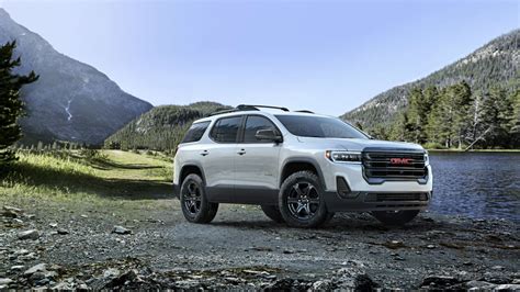 2020 Gmc Acadia Redesigned Crossover Offers New Tech Off Road At4 Trim