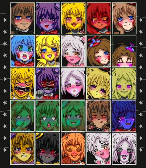 The Fnia Ultimate Custom Night Roster Part Fnia Ultimate Location Five Nights In Anime