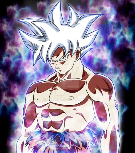 Goku Mastered Ultra Instinct By Al3x796 On Deviantart