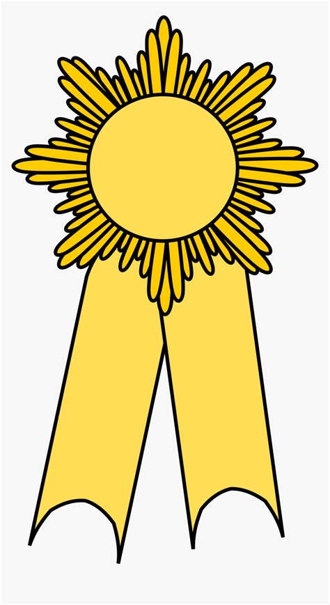 Prize Ribbon Gold Clip Arts Girl Scout Gold Award Clipart Hd Png