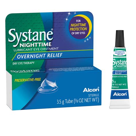 Systane Dry Eye Care Nighttime Lubricant Eye Ointment G Walmart Com