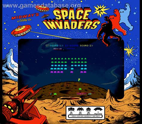 Space Invaders Arcade Games Database
