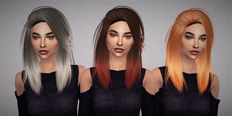 Sims 4 Hairs ~ Aveline Sims Leahlillith S Pretty Thoughts Hair