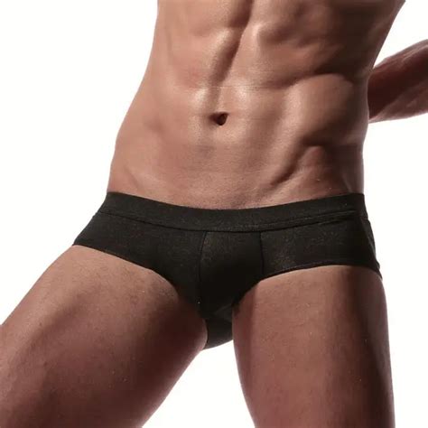 Buy Sexy Men Underwear Lycra Cotton Briefs Shorts
