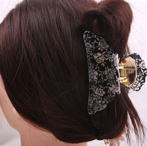 2019 new creative high quality acrylic hair clip large hair clips wholesale fashion hair