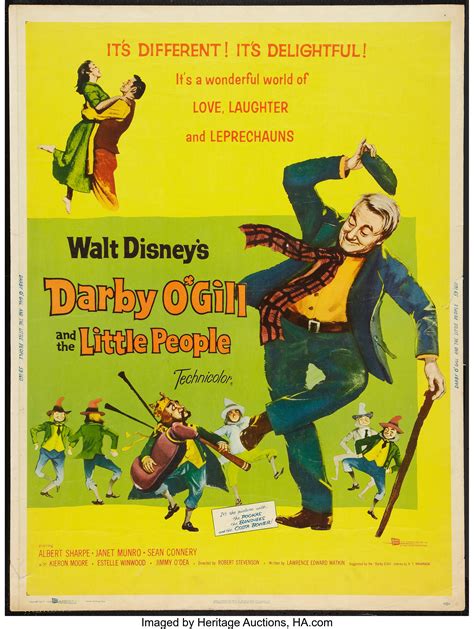 darby o gill and the little people buena vista 1959 poster 30 lot 52114 heritage auctions