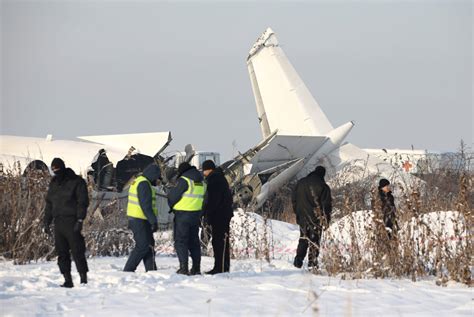 Plane Crashes After Takeoff In Kazakhstan 12 Dead Dozens