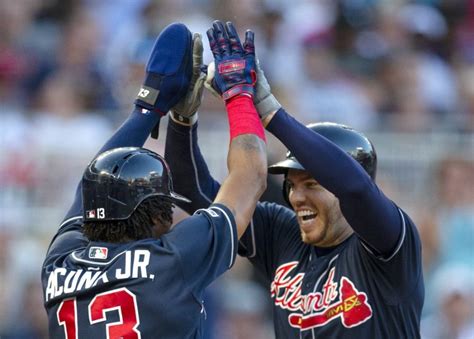 Acuña Freeman Power Braves Past Twins