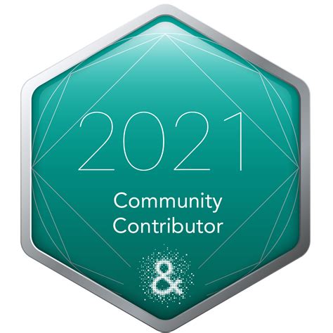 Running 2021 Community Contributor Credly