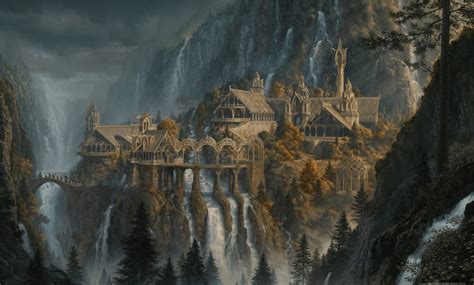 Rivendell Map Lord Of The Rings