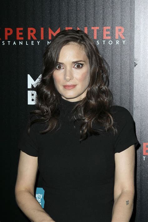 Winona Ryder At Experimenter Premiere At 53rd New York Film Festival 10062015 Hawtcelebs