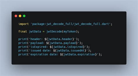 A JWT Decoder That Allows You To Extract All The Necessary Data Like