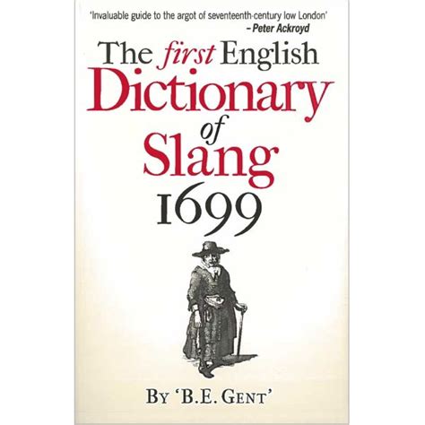 The First English Dictionary Of Slang 1699 English Dictionaries