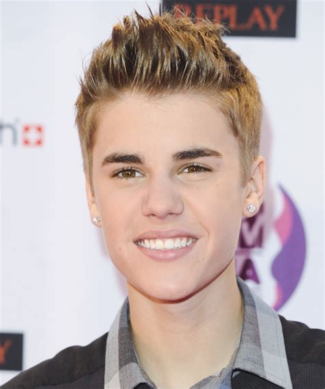 You deserve the best style. Justin Bieber Short Straight Dark Blonde Hairstyle