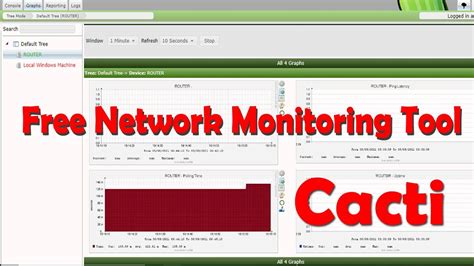 How To Install Free Network Monitoring Toolcacti In Windows 10 Youtube