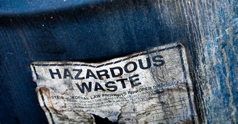 Types Of Hazardous Waste And Disposal All American Environmental