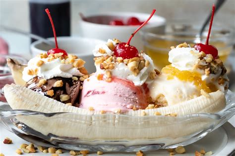 Banana Split Recipe Culinary Hill