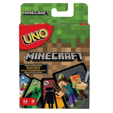 Uno Minecraft Card Game Walmartca